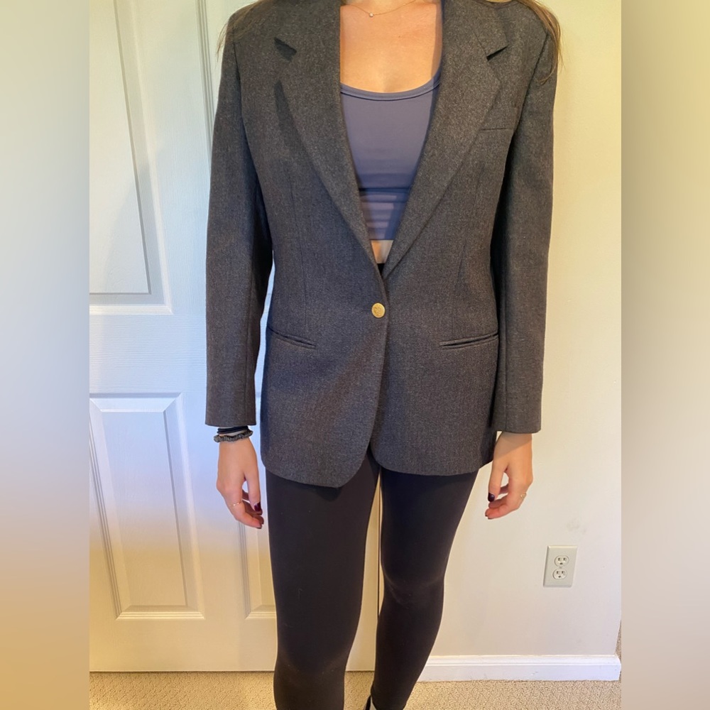 Brooks Brothers ladies tailored menswear jacket.